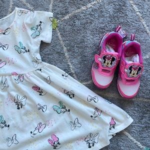 Minnie Mouse toddler shoes